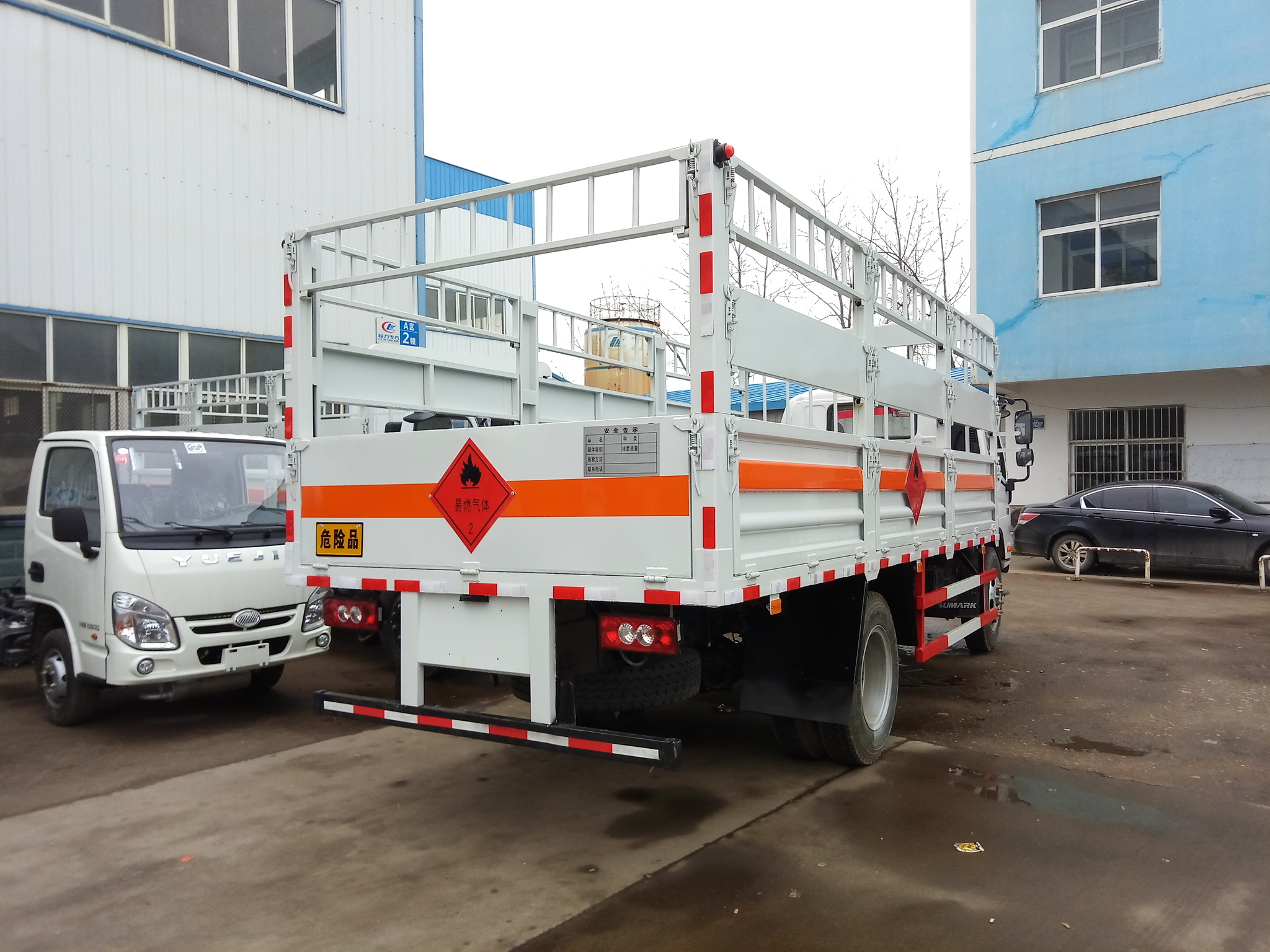 福田歐馬可5.1米 （7.2噸）氣瓶車(chē)